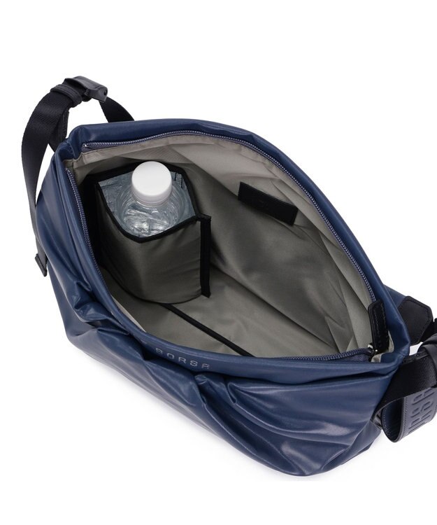 PELLE BORSA ギャザーショルダー Cheers チアーズ 4675 ネイビー