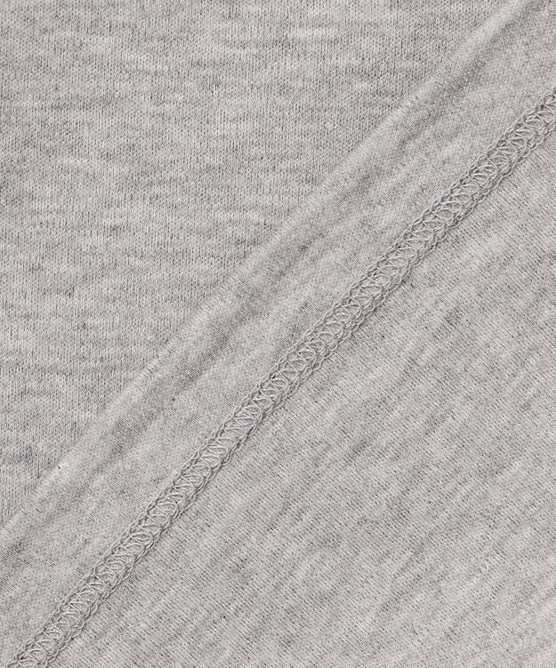 ICB L レースコンビ ロゴTシャツ ライトグレー