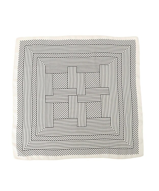 earth music&ecology スカーフSET 2WAYミニトートバッグ Black