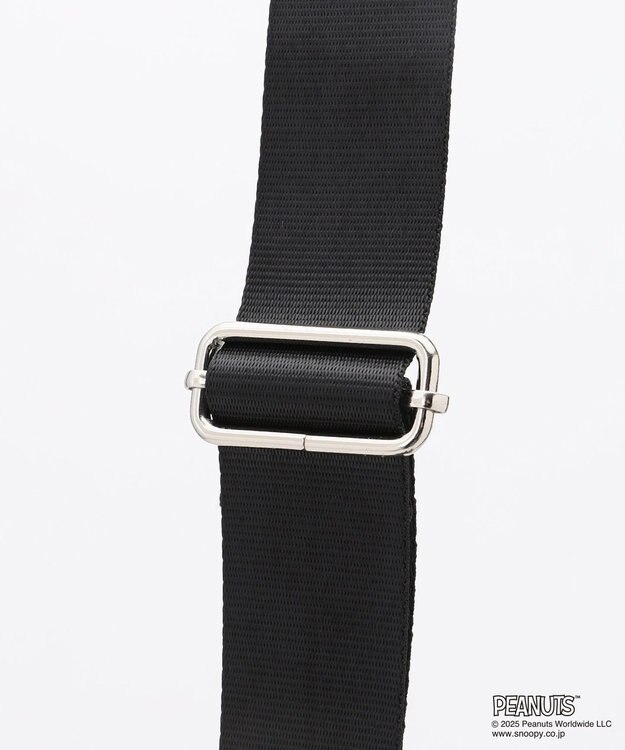 Y'SACCS SNOOPYデザイン 2way巾着トート(クッキー） ブラック