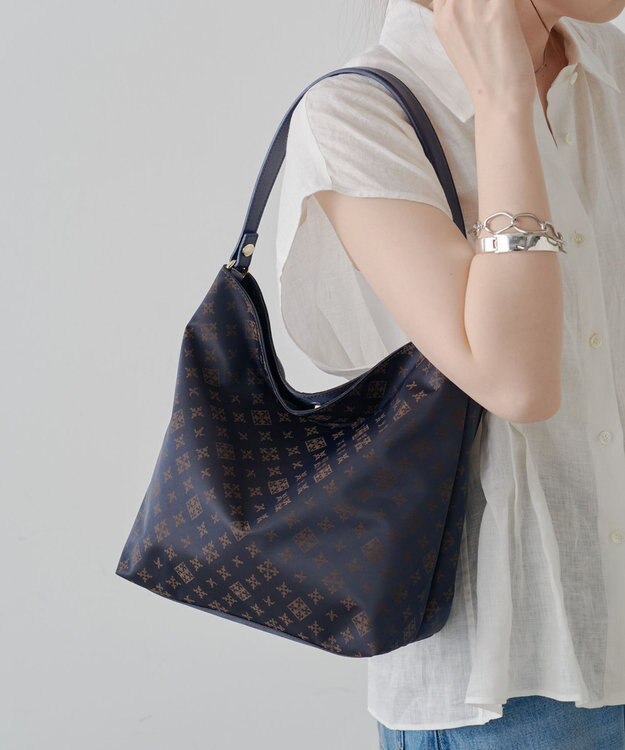 russet  ナイロンジャガード2WAYショルダーバッグ(CE-1693) Purple/BR