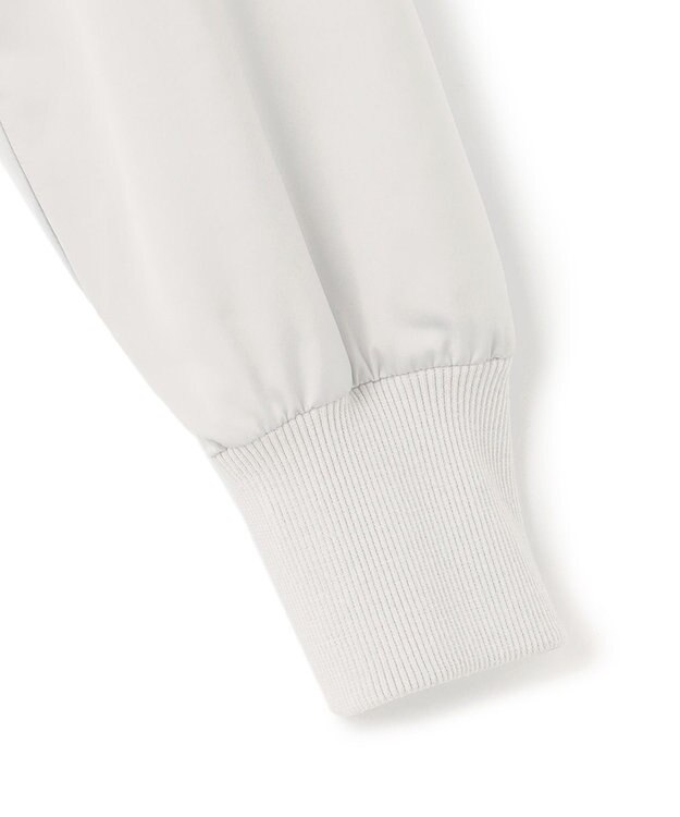 ICB L 【洗える】ライトマットサテン MA－1ジャケット トープ系