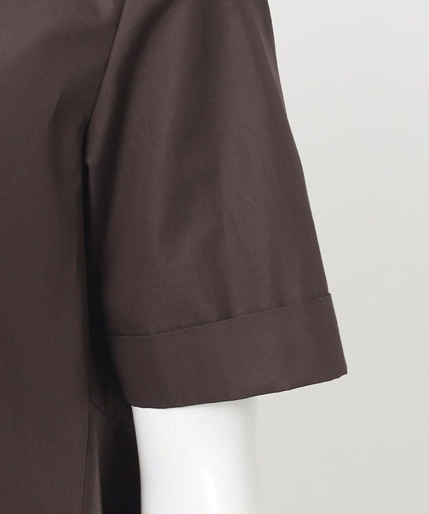 23区 L 【R(アール)】THOMAS MASON ビジュ―カラー シャツ ブラウン系