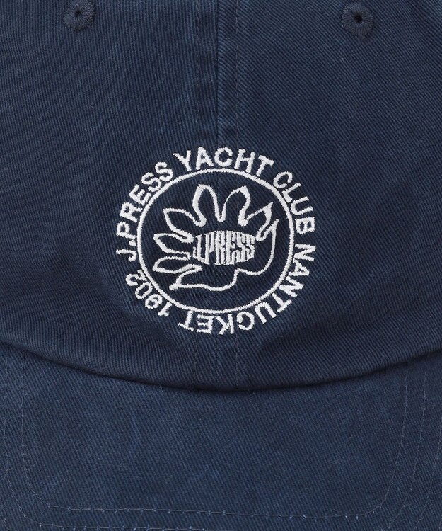J.PRESS MEN 【J.PRESS YACHT CLUB】エンブロイダリーコットンツイル キャップ ネイビー系