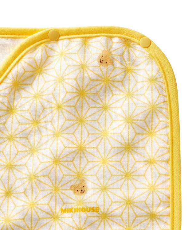 MIKI HOUSE HOT BISCUITS 【ミキハウス】 ガーゼスリーパー 黄