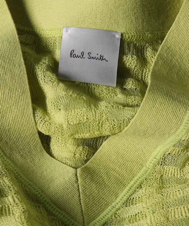 Paul Smith シアーVネック ニット ゴールデンイエロー
