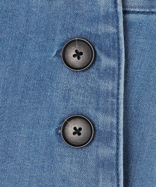 UNFILO 【セットアップ着用可】UNFILO DENIM light マリンパンツ ブルー