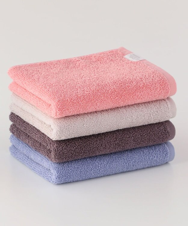 UCHINO 速乾からり フェイスタオル　4枚セット ミックス