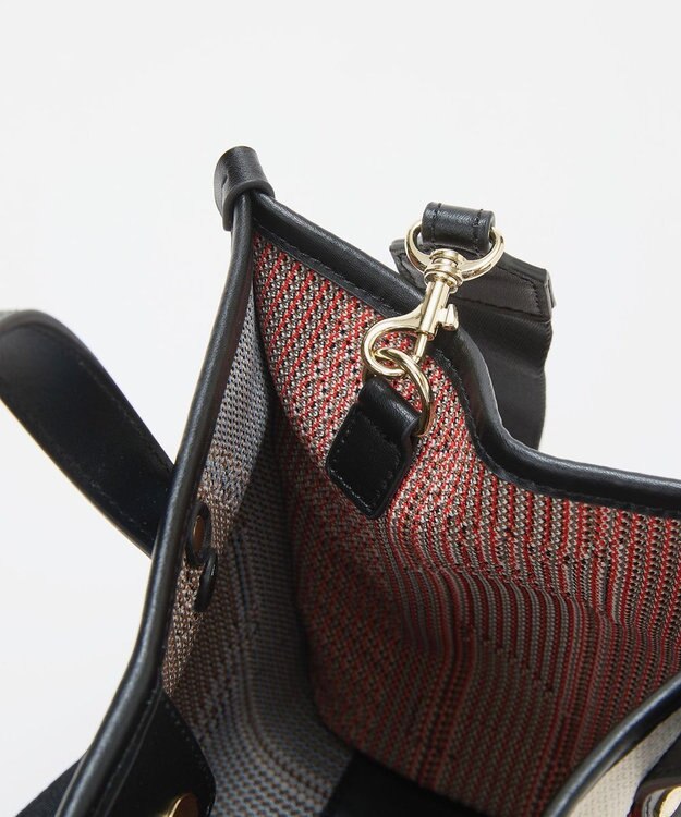 TOPKAPI 【TREASURE TOPKAPI】ニットジャガード  2way ミニ トートバッグ オレンジ