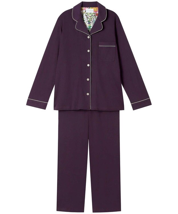 une nana cool 【綿100％】フライスパジャマ　ＭＡＤＥ　ＷＩＴＨ　ＬＩＢＥＲＴＹ　ＦＡＢＲＩＣ OB