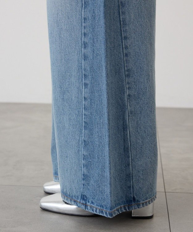 AMERICAN HOLIC バギーデニムパンツ Light Indigo