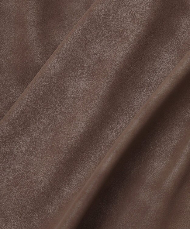 earth music&ecology フェイクレザーキャミチュニック Brown