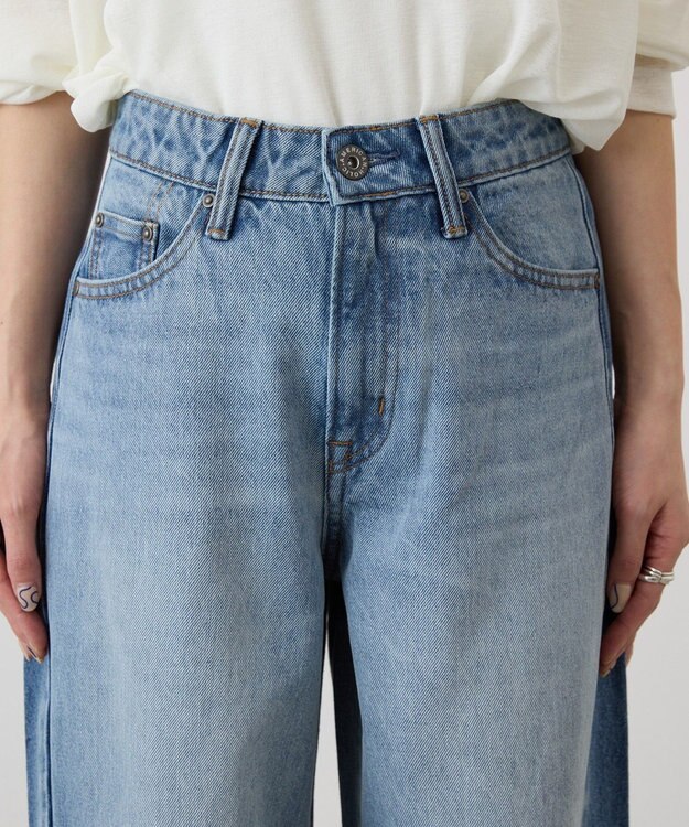 AMERICAN HOLIC バギーデニムパンツ Light Indigo