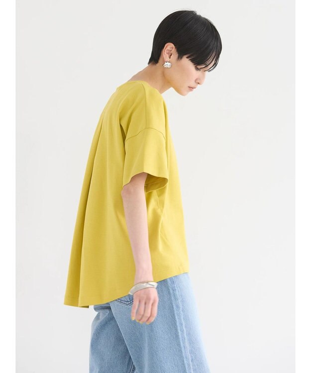 AMERICAN HOLIC 接触冷感バックタックポンチプルオーバー Yellow