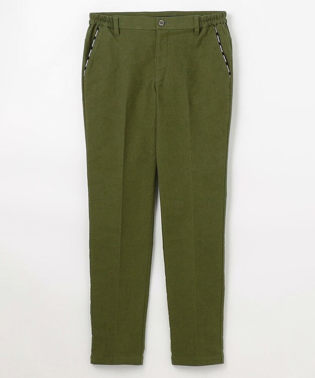 23区GOLF 【MEN】ストレッチ起毛パンツ カーキ系