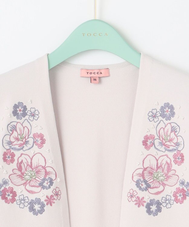 TOCCA 【洗える！】HOLLY HOCK BOLERO ボレロ アイボリー系