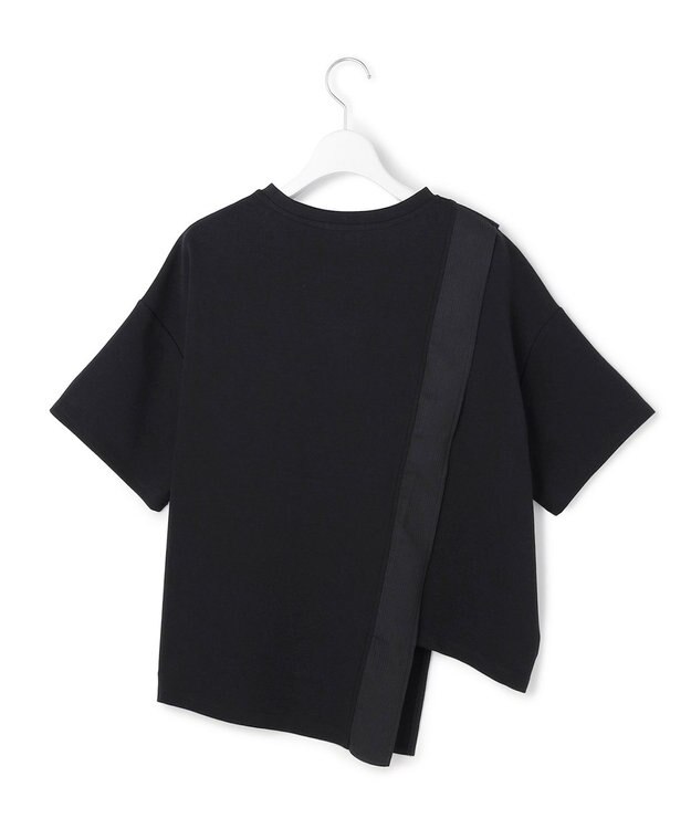 ICB 【先行予約】 ライトダンボール イレギュラーヘムプルオーバー ブラック