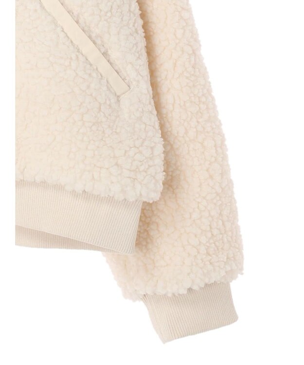 Green Parks ・Ｄｏｕｂｌｅ　Ｆｌａｇｓ　　ボアブルゾン Ivory