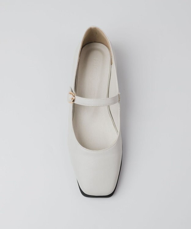 BONTRE 【PRECIEUX JOUET/プレシュウジュエ】セミワイドソールメリージェーン エクリュ