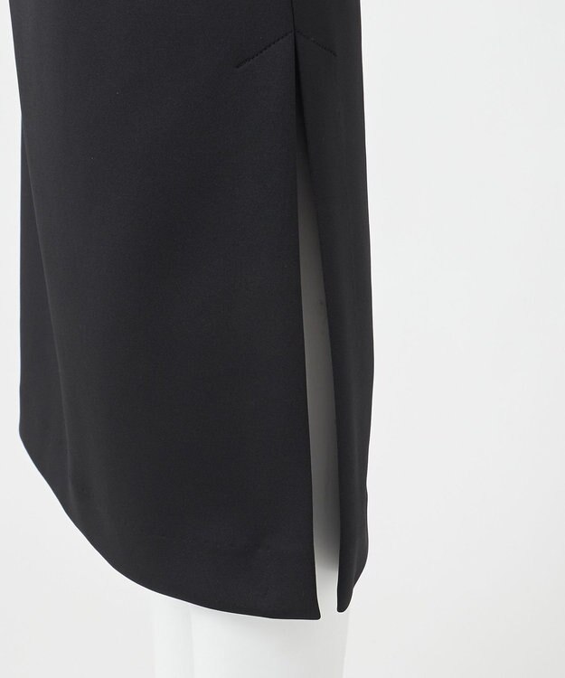 23区 【エステータ】スキューバジャージー ワンピース ブラック系