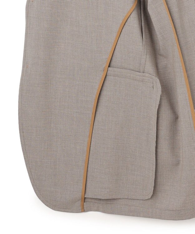 J.PRESS MEN 【セットアップ対応 / ストレッチ性  / 接触冷感 / 洗える】ニューコンセプトウール サマージャケット / 3B ベージュ系8