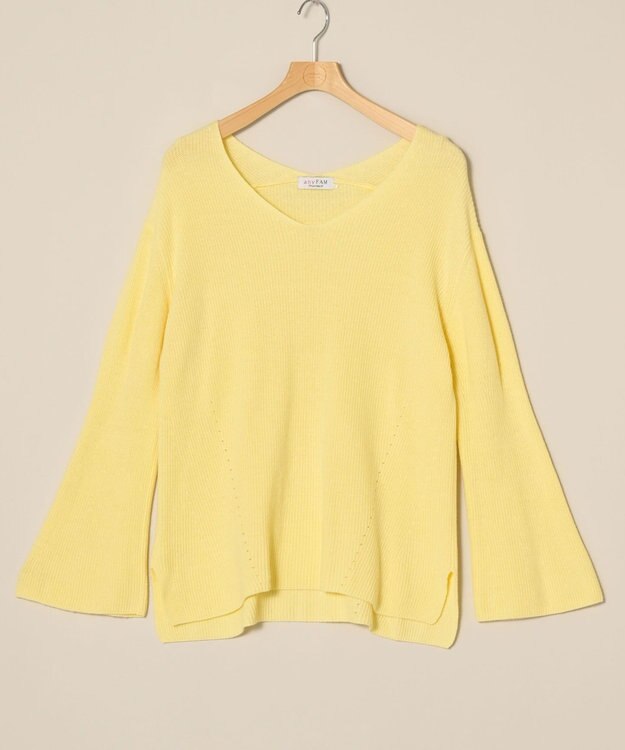 ONWARD Reuse Park 【any FAM】ニット春夏 イエロー