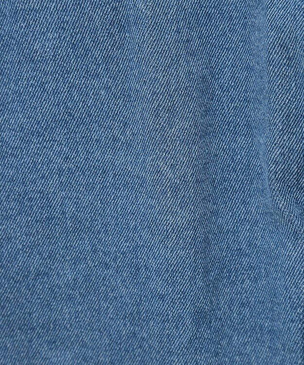 earth music&ecology フリンジロゴショート丈Ｇジャン Indigo