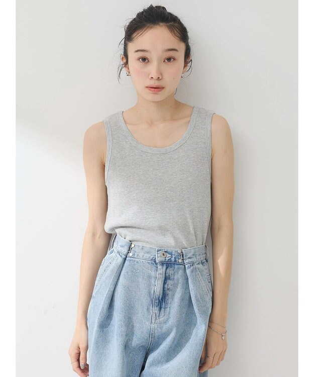 earth music&ecology ラメタンク Silver