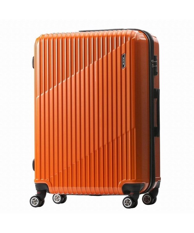 ACE BAGS & LUGGAGE ACE クレスタ スーツケース 7~10泊 83~93Ｌ エキスパンド機能 06318 エース オレンジ