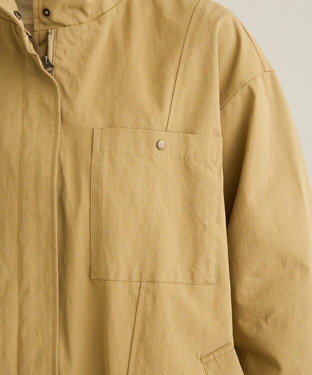 CRAFT STANDARD BOUTIQUE ジップアップミリタリージャケット Beige