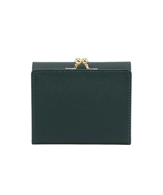 LANVIN en Bleu リュクサンブール 口金二つ折り財布 ディープグリーン