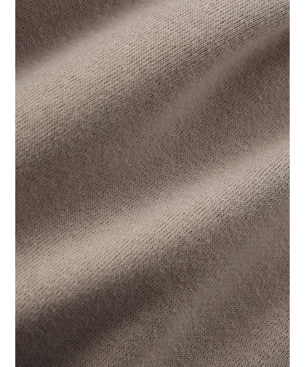 earth music&ecology ハーフＺＩＰ裏起毛プルオーバー Pink Beige