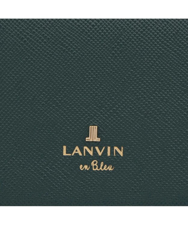 LANVIN en Bleu リュクサンブール 口金二つ折り財布 ディープグリーン