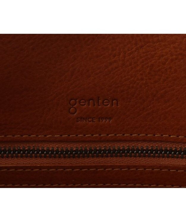 genten ミネルヴァ トートバッグ（中） チャ