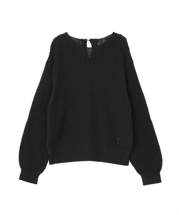 AMERICAN HOLIC ルーズニットプルオーバー Black