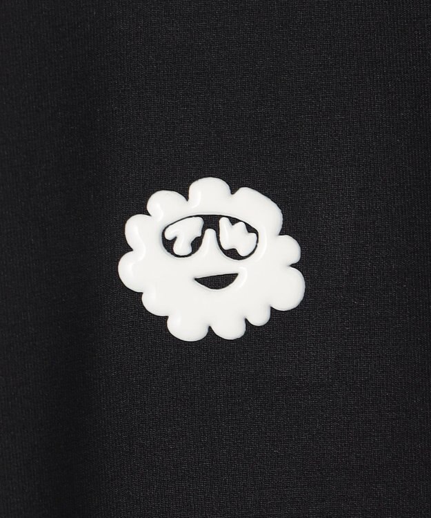 PW CIRCULUS 〈Hondaコラボ〉【UNISEX】 モックネックT ゴルフ ブラック系