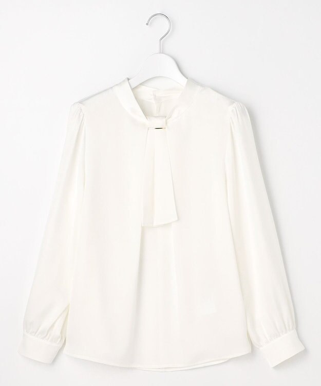 ANY SIS 【4WAY】長袖 ボウブラウス オフ