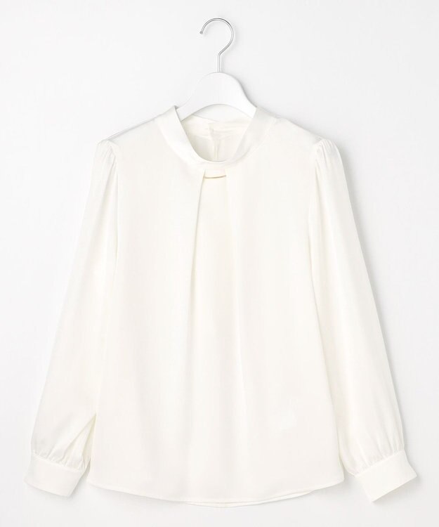 ANY SIS 【4WAY】長袖 ボウブラウス オフ