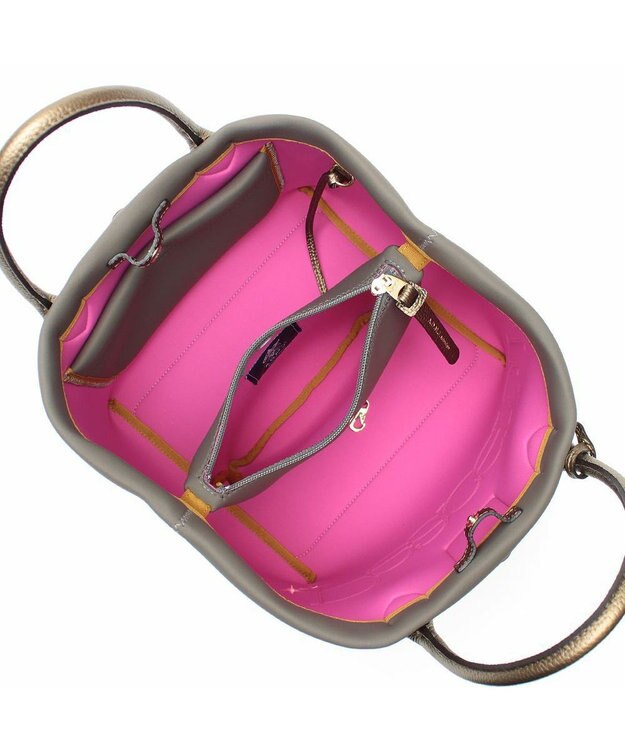 A.D.M.J. 【魔法の様に軽い】マジックライト/コード刺しゅうキューブトート25cm LO/RO