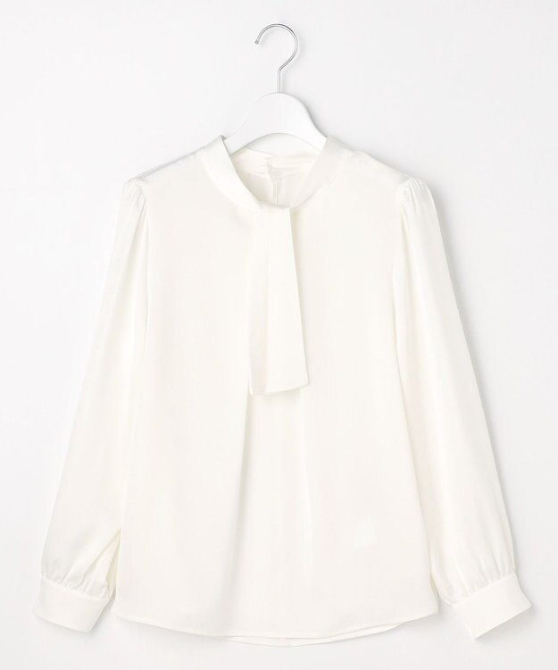 ANY SIS 【4WAY】長袖 ボウブラウス オフ