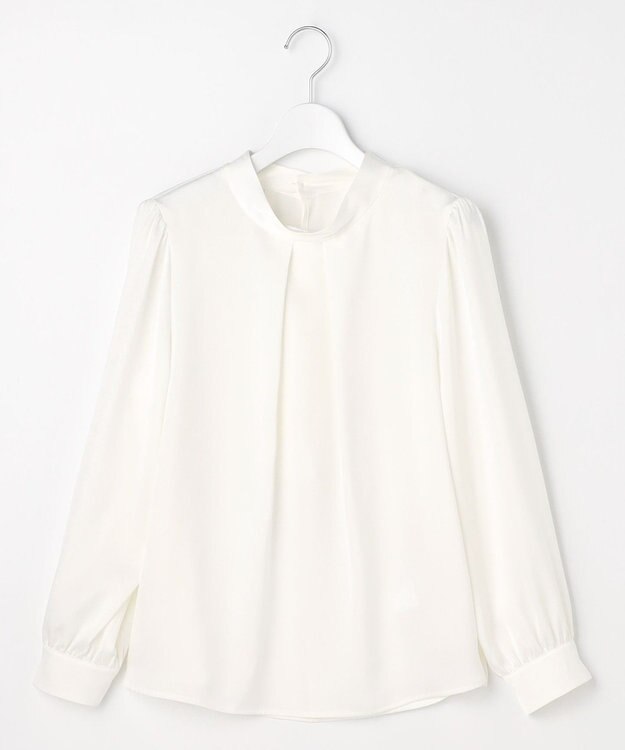 ANY SIS 【4WAY】長袖 ボウブラウス オフ