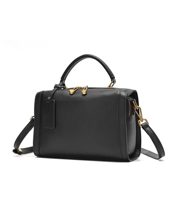 style code ［RICKERS/リッカーズ］ナチュラルレザーミニボストンバッグ ブラック