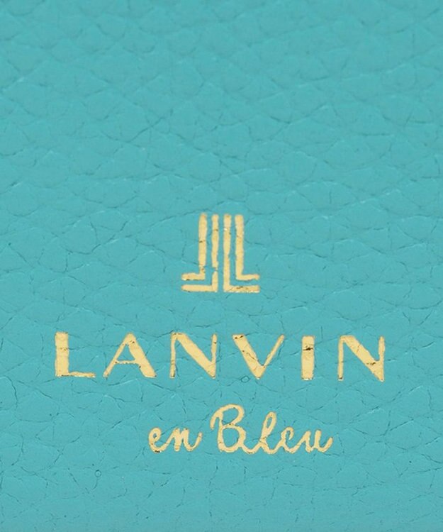 LANVIN en Bleu リュバン 薄マチ長財布 ブルー