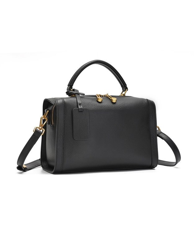 style code ［RICKERS/リッカーズ］ナチュラルレザーミニボストンバッグ ブラック