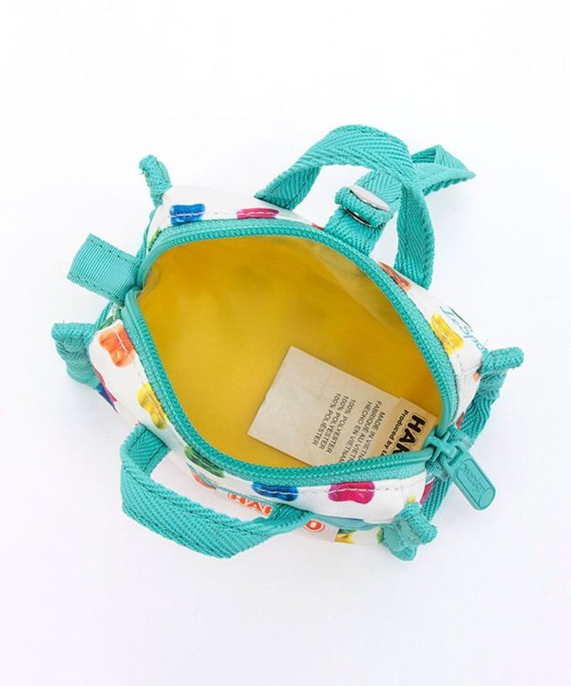 LeSportsac MICRO WEEKENDER CHARM/ハリボーゴールドベアーズミント ハリボーゴールドベアーズミント