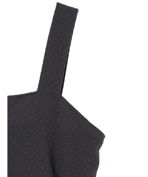 Green Parks ジャガードキャミビスチェ Gray