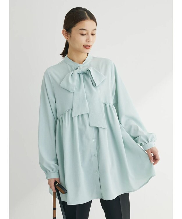 Green Parks マルチＷＡＹボータイチュニック Light Green