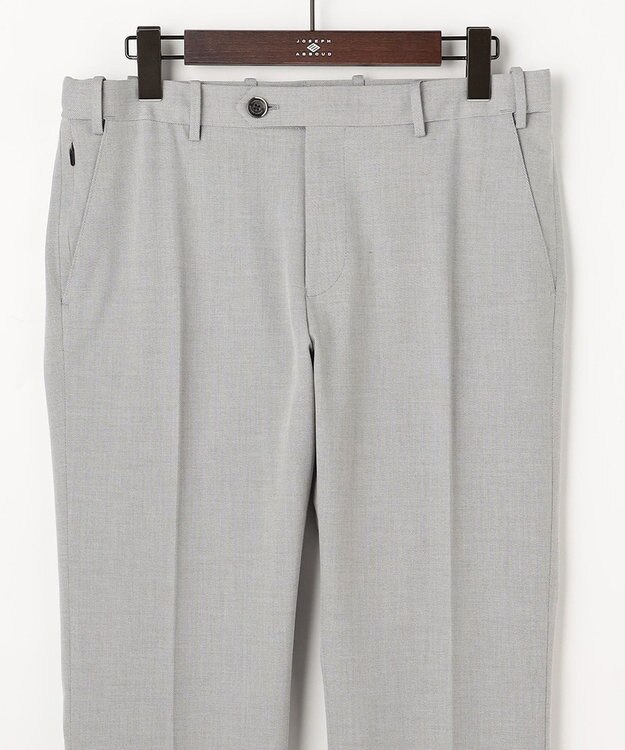 JOSEPH ABBOUD 【ウエストも伸びる!・ストレッチ】 キャリーマン2WAYストレッチ パンツ　26SSモデル ライトグレー系