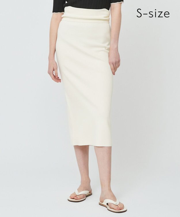 BEIGE， 【S-size】HOLLY / Iラインスカート Ecru