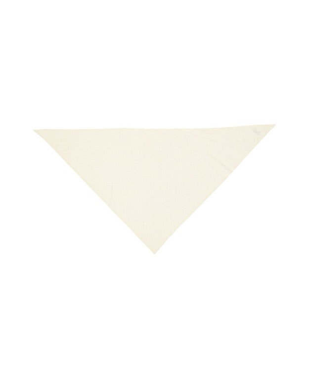 CRAFT STANDARD BOUTIQUE 【2点SET】スカーフ付きシアーストライプシャツ Stripe Yellow